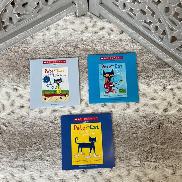 Scholastic Other - NWOT! Pete the Cat CD set preschool school boys girls fall winter spring summer